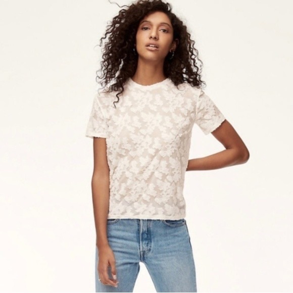 ARITZIA - Wilfred Tarascon Floral T-Shirt - Blue - Picture 3 of 3